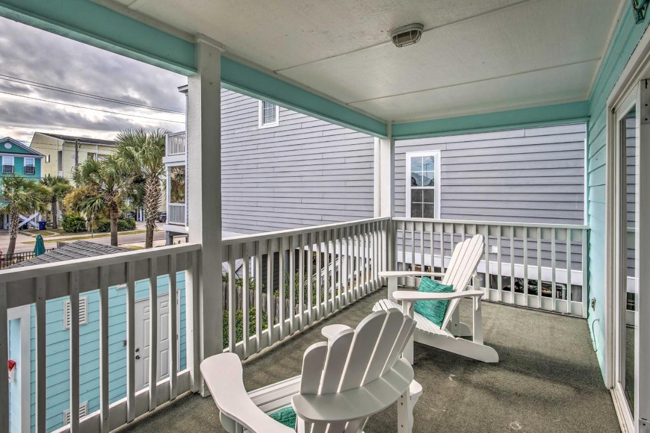 Surfside Beach Escape With Pool - Walk To Ocean! Myrtle Beach Exterior foto
