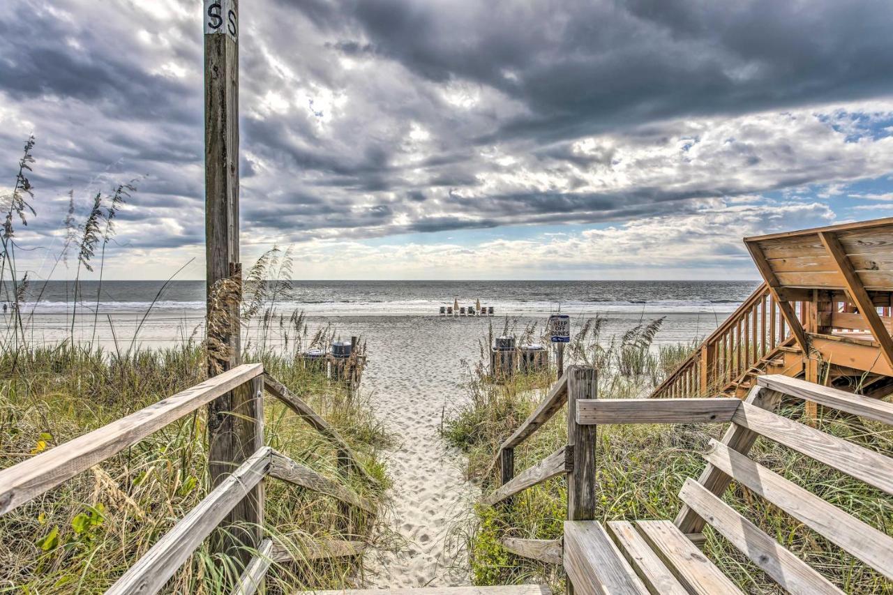 Surfside Beach Escape With Pool - Walk To Ocean! Myrtle Beach Exterior foto